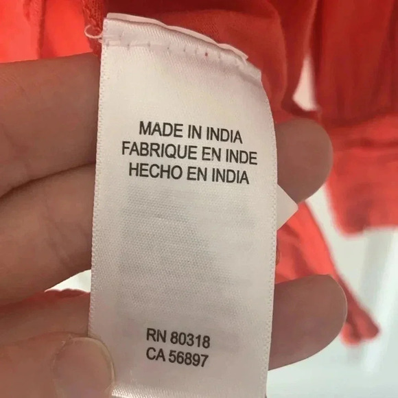 Lucky Brand Boho Embroidered Long Sleeved Top Size Small - Picture 6 of 11